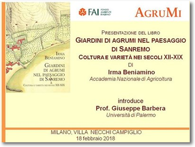 Conferenza agrumi Milano