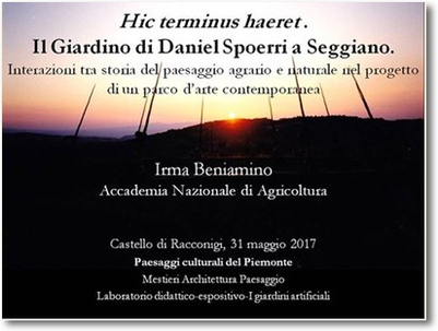 Conferenza Spoerri Racconigi